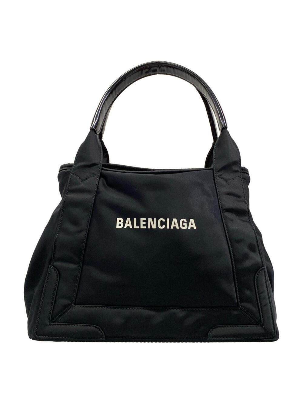 Balenciaga Navy Cabas S Black Nylon #371752B89B